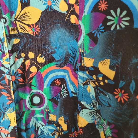 Run and Fly Rainbow Dinosaur Pinafore - Picture 6 of 7